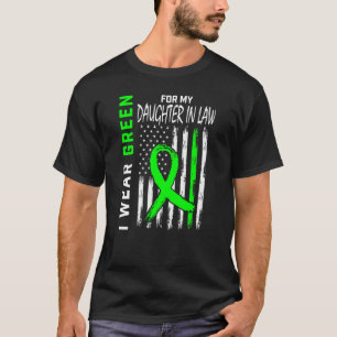 T-shirt Vert Pour Ma Fille En Droit Reconnaissance De Mala