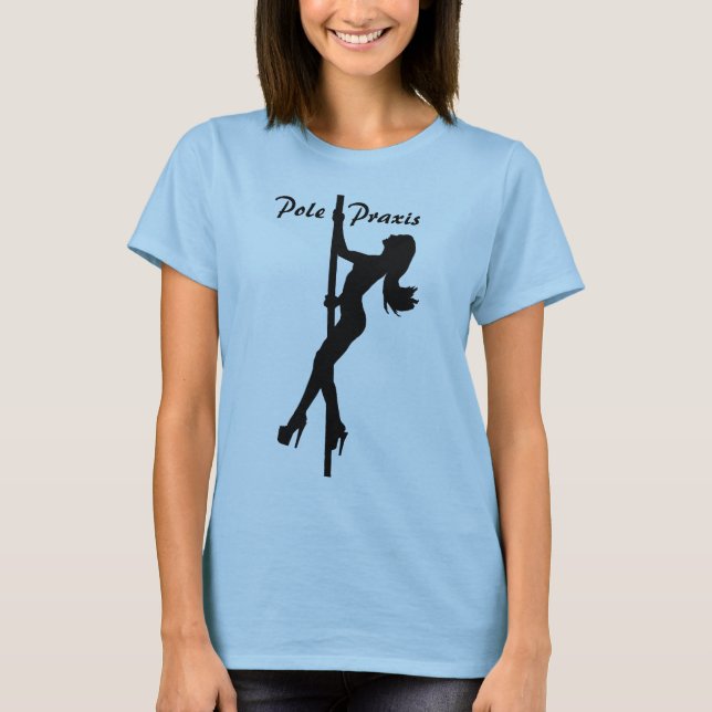 T-shirt Vert   s'élevant de pratique de Polonais (Devant)