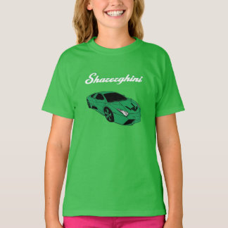 T-shirt vert Sharerghini, sharerghini