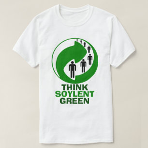 T-shirt vert soja