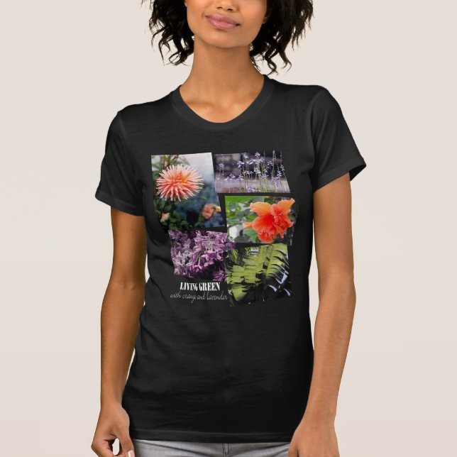 T-shirt Vert vivant (Devant)