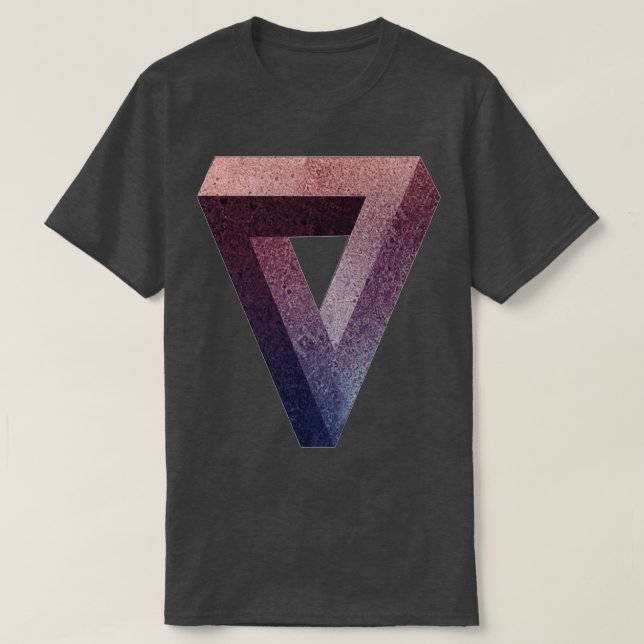 T-shirt Vertex triangle (Design devant)
