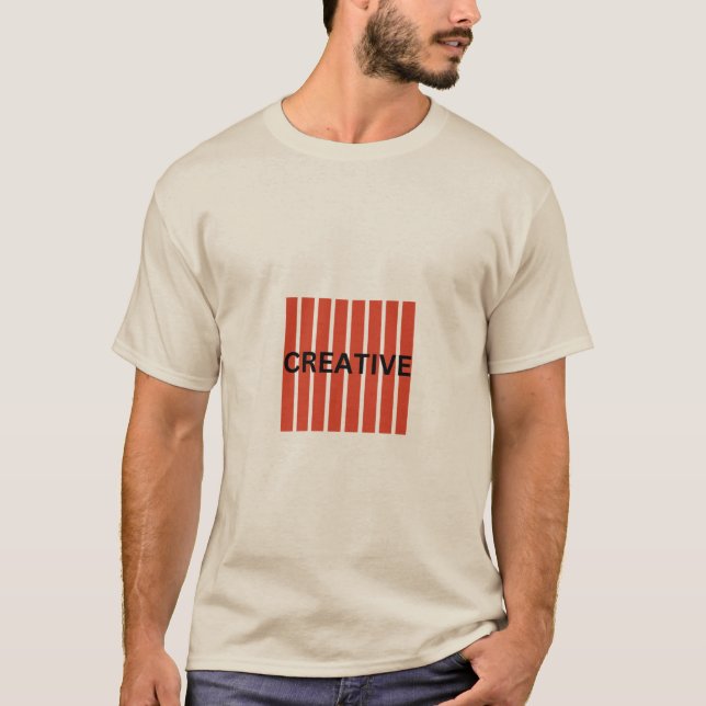 T-Shirt Vertical Vision Creative Lines (Devant)