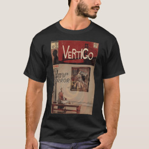 T-shirt Vertigo Alfred Hitchcock Bande Dessinée Fan Art