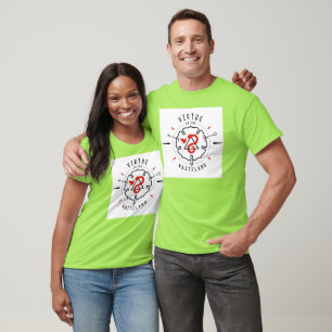 T-shirt Vertu dans le base-ball T de terre en friche