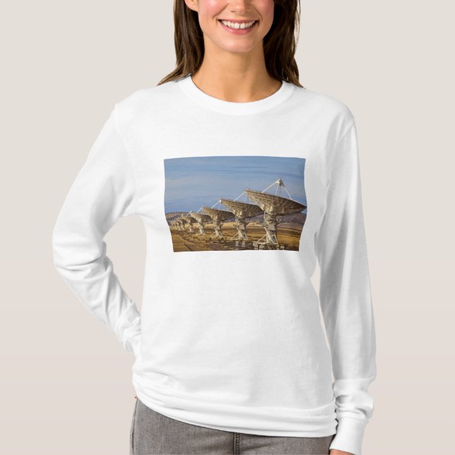 T-shirt Very Large Array aka Astronomie Radio Nationale (Devant)