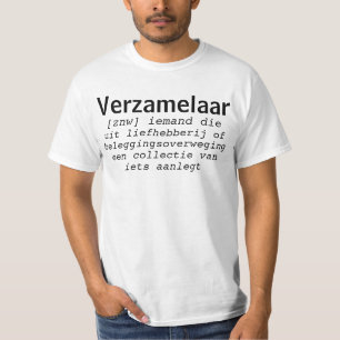 T-shirt Verzamelaar