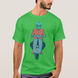 T-shirt Vespaour dans Scape drôle