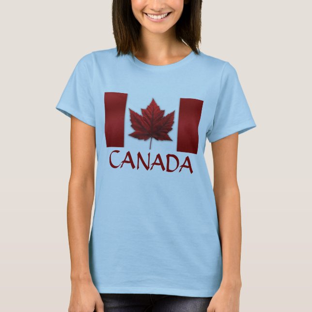 T-shirt Veste Canada Souvenir Souvenir Veste Sport Canada  (Devant)
