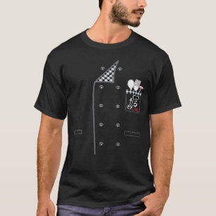 T-shirt Veste Chef Pour Tous Ceux Qui Aiment La Cuisine