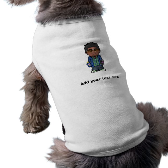 T-shirt Veste de chien WeeMee (Dos)