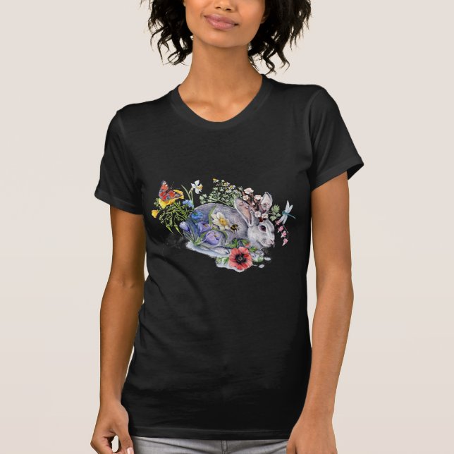 T-shirt Veste de printemps (Devant)