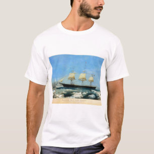 T-shirt Veste rouge Clipper Ship 1854