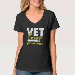 T-shirt Vet En Cours Chargement Animal Doctor Future Veter
