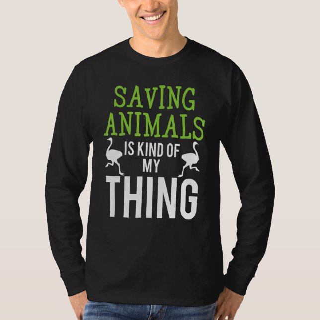 T-shirt Vet I Save Animaux 1 (Devant)