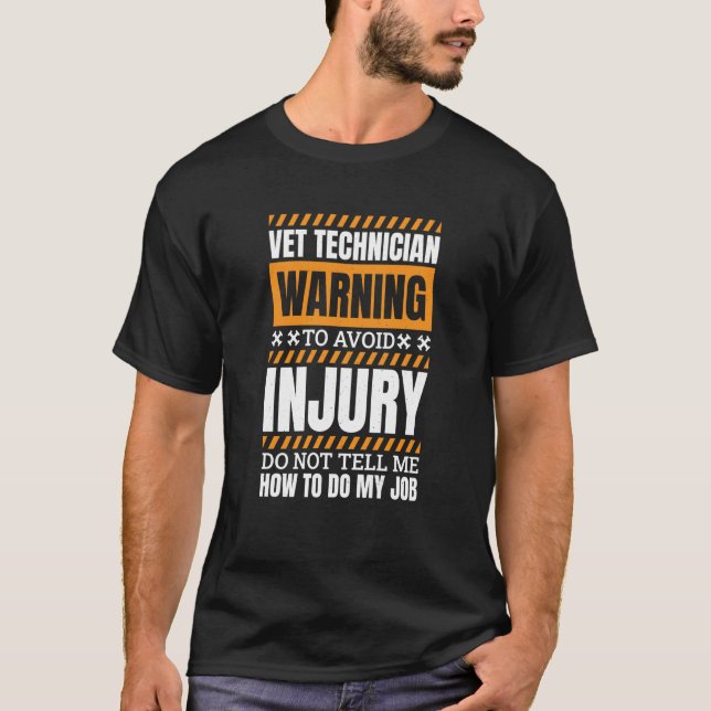 T-shirt Vet Technician for Veterinarians Veterinarian  1 (Devant)