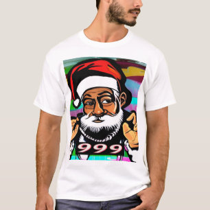 T-shirt vêtement de rue du Père Noël