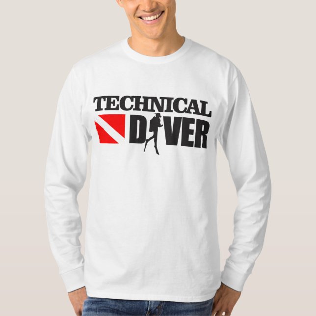 T-shirt Vêtement Diver 2 technique (Devant)