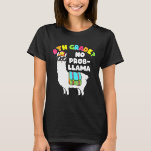 T-shirt Vêtement Llama Llama 8e année sans problème Premie