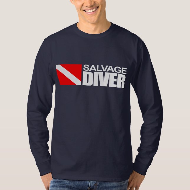 T-shirt Vêtement Salvater Diver 4 (Devant)