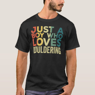 T-shirt Vêtements à souder Bouldern Rock Escalade Climber