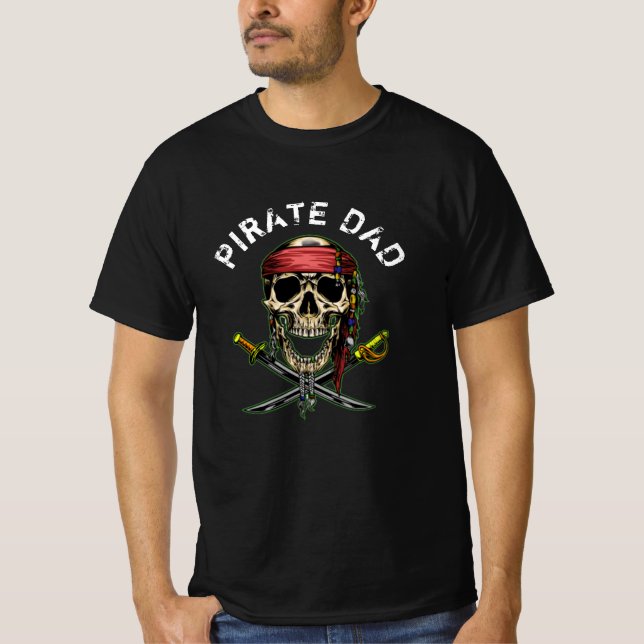 T-shirt vêtements à thème pirate (Devant)