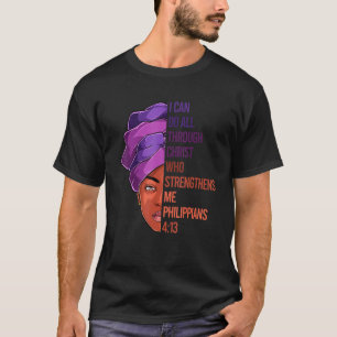 T-shirt Vêtements afro-américains Jésus Christian Black Wo