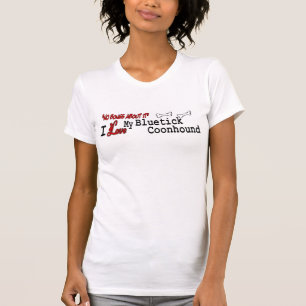 T-shirt Vêtements Bluetick Coonhound (I Love)