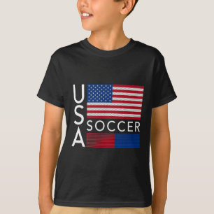 T-shirt Vêtements Branchés Usa Drapeau Américain Équipe De