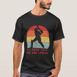 T-shirt Vêtements Cadeaux Drôles de Cricket Angleterre Ind
