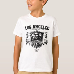 T-shirt Vêtements californiens de Los Angeles et plus noir