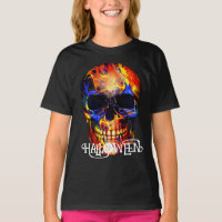 VÊTEMENTS COLORÉS CRÂNE SQUELETTE JOYEUX HALLOWEEN