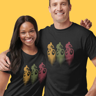 T-shirt Vêtements colorés VTT VTT VTT