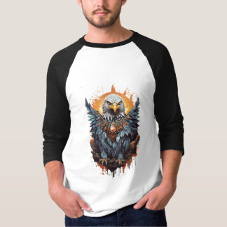 T-shirt Vêtements d'aigle en cristal : Libérez votre espri