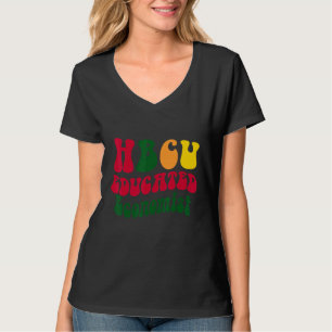 T-shirt Vêtements d'ancienne école supérieure noire formée