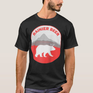 T-shirt Vêtements de bière Rainier