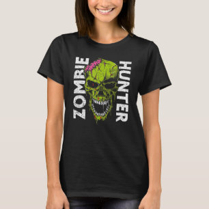 T-shirt Vêtements de chasseur de zombies Halloween 1