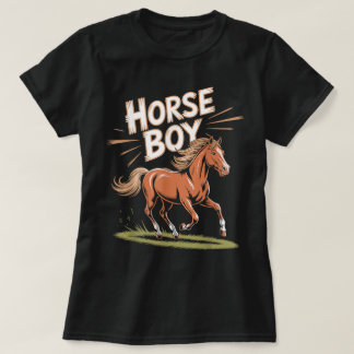 T-shirt Vêtements de chevaux pour enfants Garçon Vêtements
