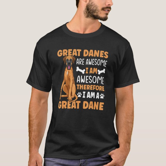 T-shirt Vêtements de chien de Danse Great Accessoires de D (Devant)