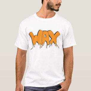 T-shirt Vêtements de cire vieux hip hop de l'école designe