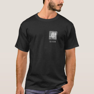 T-shirt Vêtements de course 5K Amusants pour Athlètes en c