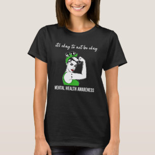 T-shirt Vêtements de dépression pour femmes et sensibilisa