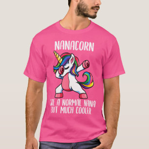 T-shirt Vêtements de fête d'anniversaire Licorne Nana Fill