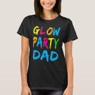 T-shirt Vêtements de fête de lueur fête de poule papa