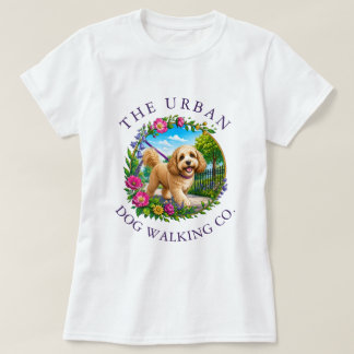 T-shirt Vêtements de formation pour la marche du chien Coc