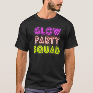 T-shirt Vêtements De Glow Party Squad Pour Hommes Ou Femme