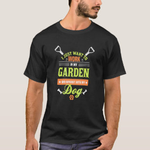 T-shirt Vêtements de jardinier Mignon jardinage Plante Jar