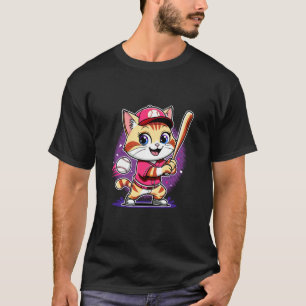 T-shirt Vêtements de joueur de baseball de softball gauche