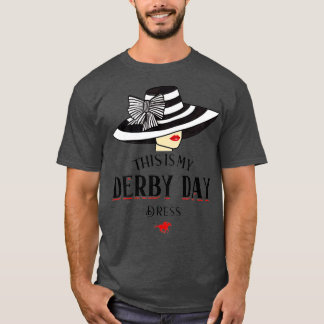 T-shirt vêtements de jour derby pour femmes derby robe de 