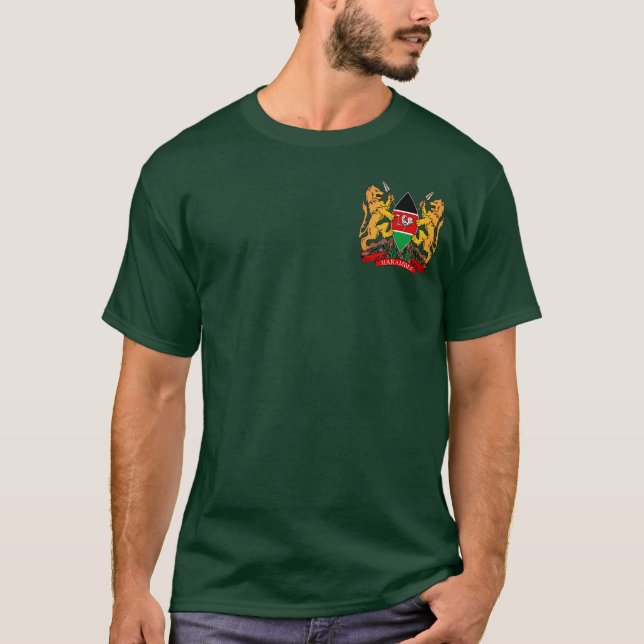 T-shirt Vêtements de l'ACO du Kenya (Devant)
